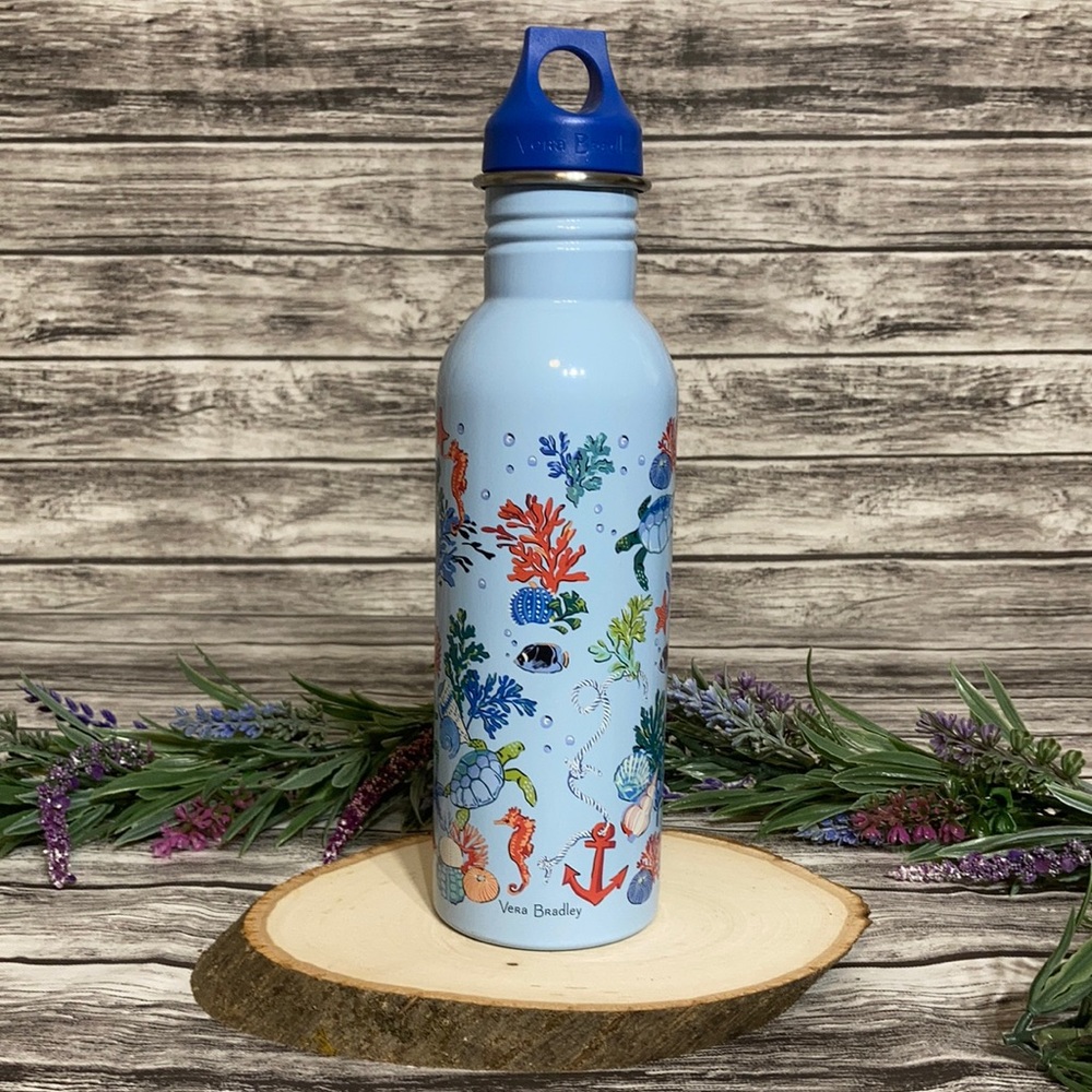 Vera Bradley Anchors Aweigh Water Bottle